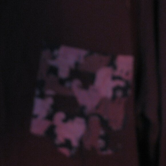 Cat Sleepwear Set NWT $80 Medium Cats Kittens Top & Pajama Pants Burgandy Wine - Picture 4 of 9